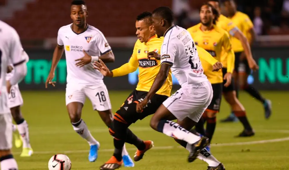 LDU venció a Barcelona SC en el final del partido por la Liga Pro de Ecuador [RESUMEN]