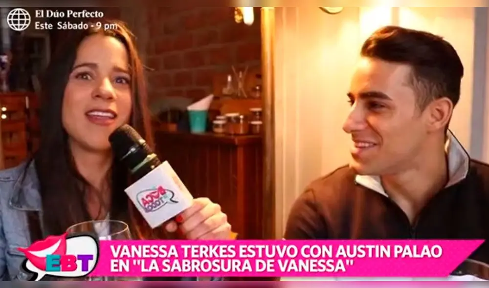 Austin Palao coquetea con Vanessa Terkes: “¿Tú crees que beso bien?” Austin Palao coquetea con Vanessa Terkes: “¿Tú crees que beso bien?”