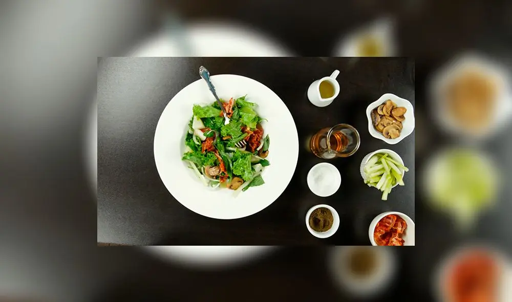 Ensalada de Tocino frito, Miel y Champiñones