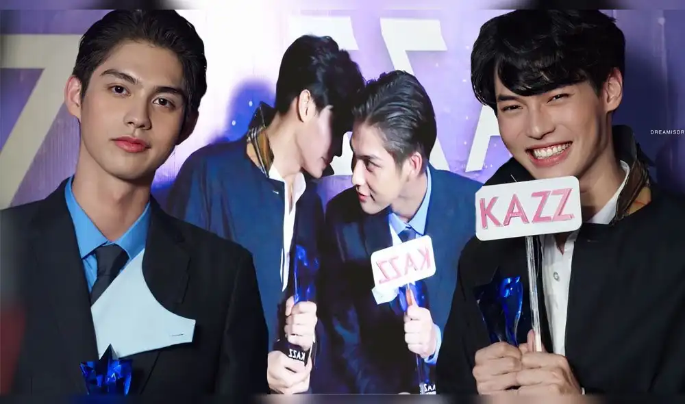 Bright y Win en los KAZZ Awards 2020. Créditos: KAZZ Magazine / composición de imagen Diario La República