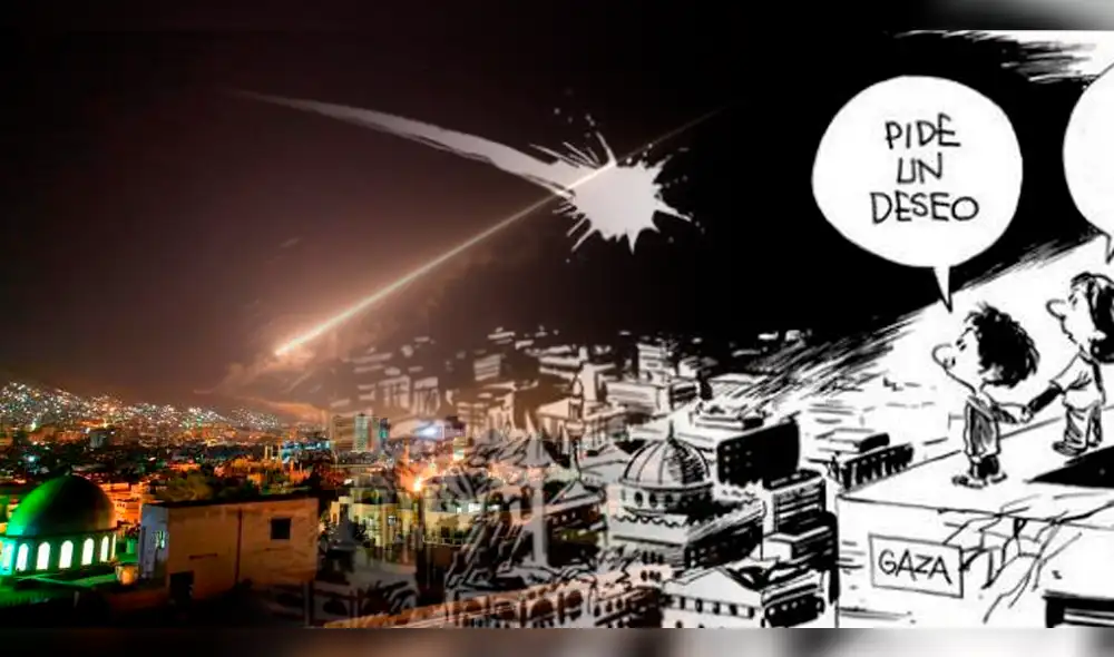 Siria: dibujo referente al conflicto se vuelve viral [FOTO]