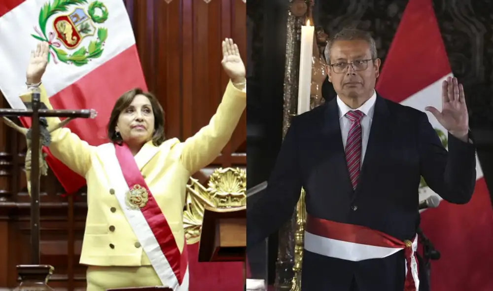 Dina Boluarte designó a Pedro Angulo como su primer PCM, pero fue reemplazado por Alberto Otárola. Foto: Presidencia/composición