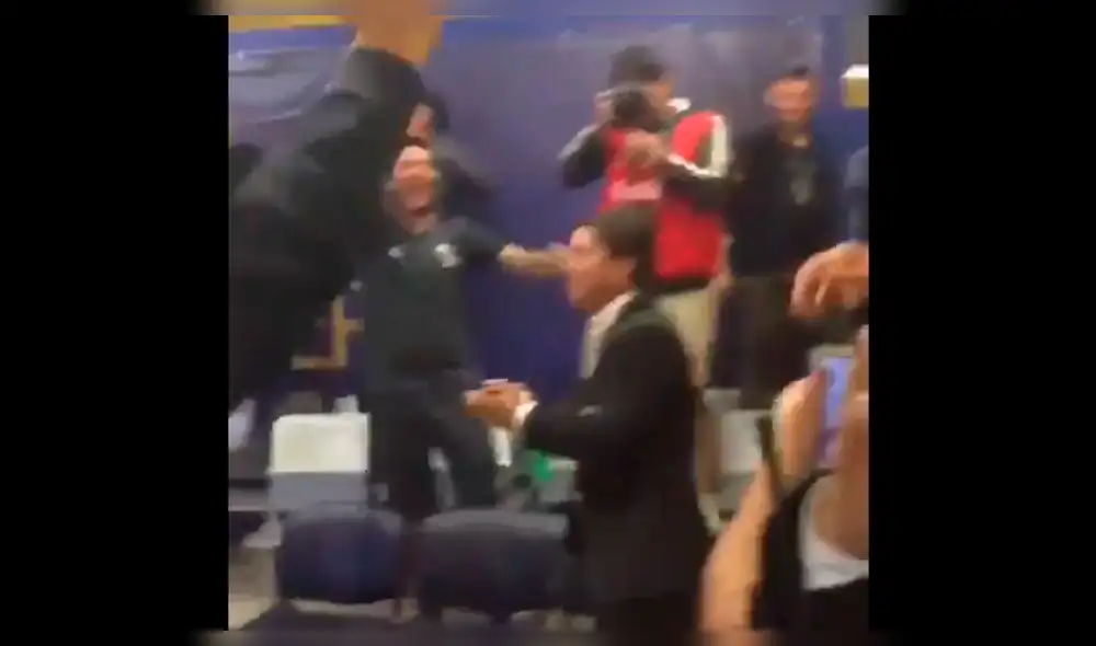 La eufórica celebración de River Plate tras triunfo sobre Boca Juniors [VIDEO]