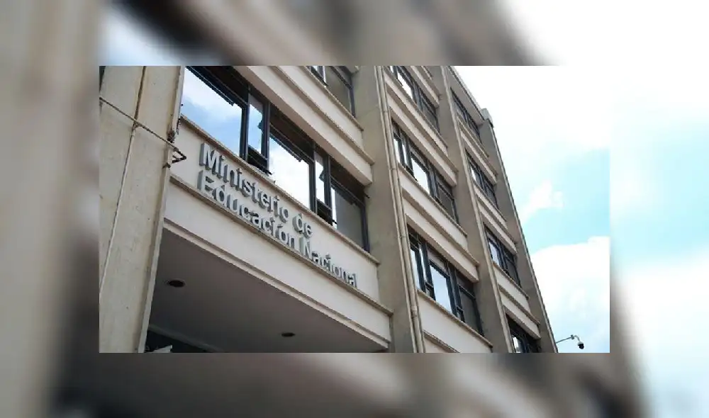 Ministerio de Educación. Foto: Difusión Ministerio de Educación. Foto: Difusión