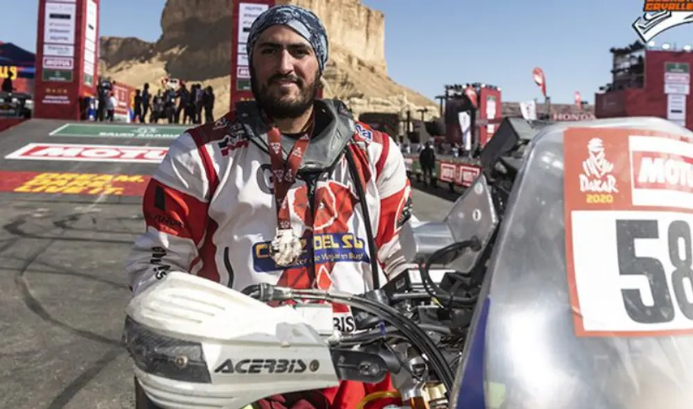 El arequipeño Sebastián Cavallero nos dice que tiene pensado sobre el Dakar 2021. Foto: La República.