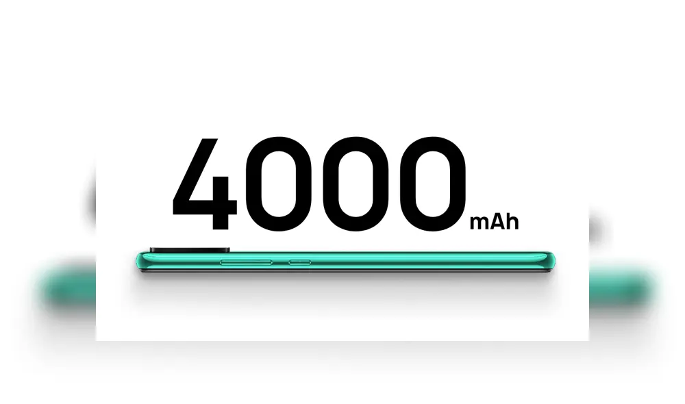 La batería de 4.000 mAh admite carga estándar de 10W.