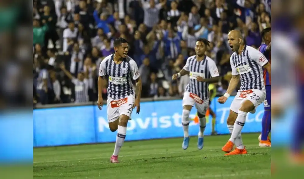 Kevin Quevedo marcó el primer gol del partido entre Alianza Lima y Alianza Universidad en Matute. Foto: Twitter Liga 1 Movistar. Kevin Quevedo marcó el primer gol del partido entre Alianza Lima y Alianza Universidad en Matute. Foto: Twitter Liga 1 Movistar.