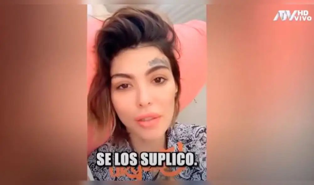 Angie Jibaja Foto: captura Angie Jibaja Foto: captura