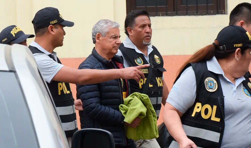 César Villanueva, recluido por el caso Odebrecht. Foto: Melissa Merino.