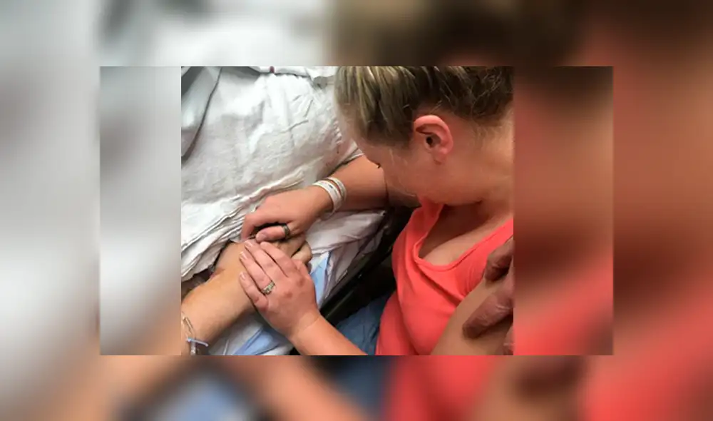 Se convirtió en madre y viuda solo en cuatro días. Se convirtió en madre y viuda solo en cuatro días.