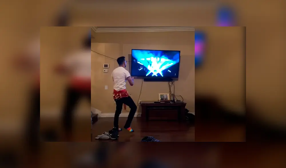 Video es viral en Facebook. Fanático de Shakira no pudo contener la emoción por la presentación de la cantante en el súper evento y protagonizó divertida escena Video es viral en Facebook. Fanático de Shakira no pudo contener la emoción por la presentación de la cantante en el súper evento y protagonizó divertida escena