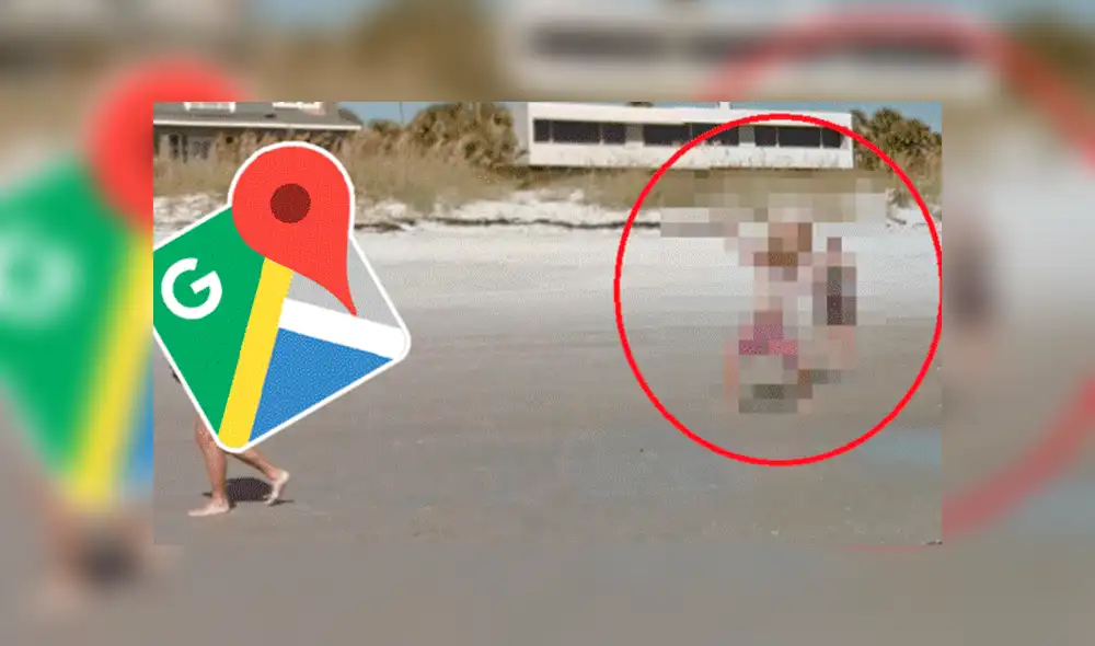Google Maps: Misterioso 'monstruo' de arena aparece en recorrido por celestiales playas [FOTOS]
