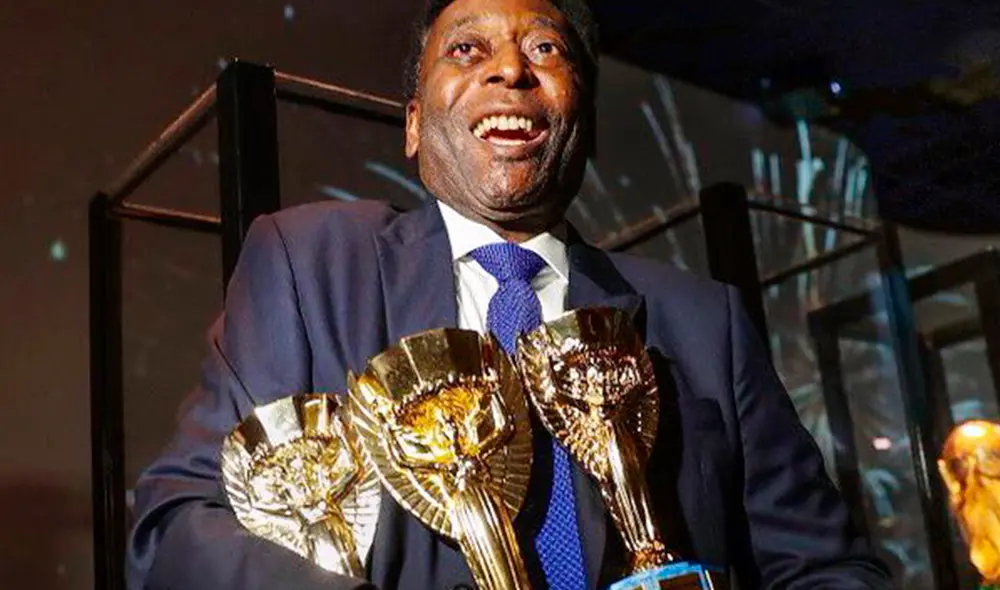 Pelé es el único jugador que es tricampeón mundial. Foto: AFP