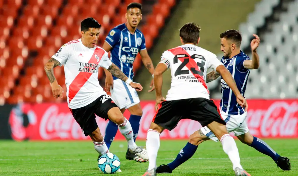 River Plate y Godoy Cruz juegan este sábado por la fecha 6 de la zona C de la Copa Diego Maradona. Foto: Twitter / @RiverPlate River Plate y Godoy Cruz juegan este sábado por la fecha 6 de la zona C de la Copa Diego Maradona. Foto: Twitter / @RiverPlate