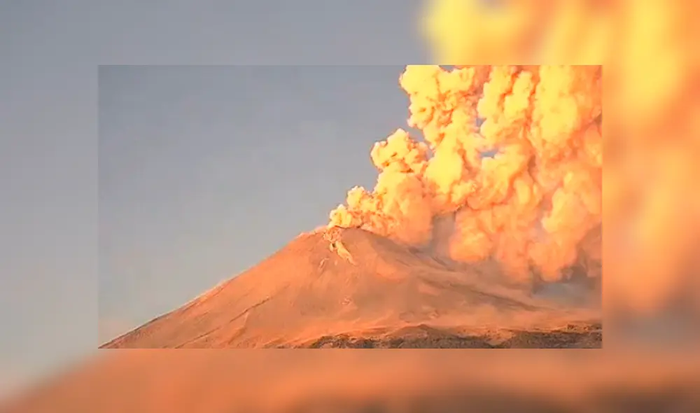 volcán Popocatépetl volcán Popocatépetl