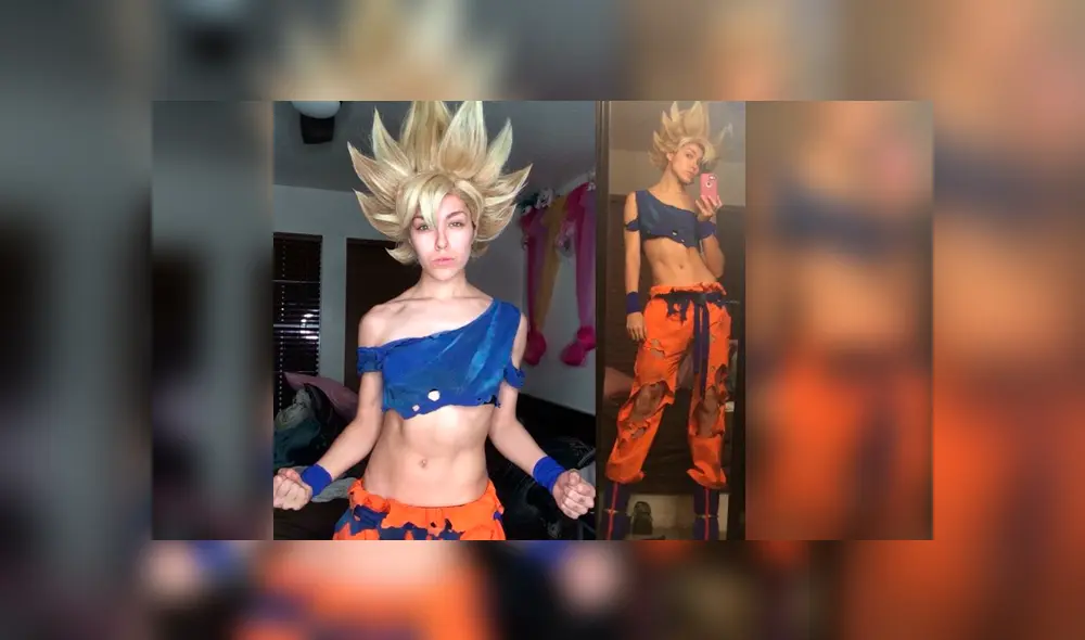 Dragon Ball Super: Joven mujer realiza sensual cosplay de Gokú y enamora a miles de fans [FOTOS]