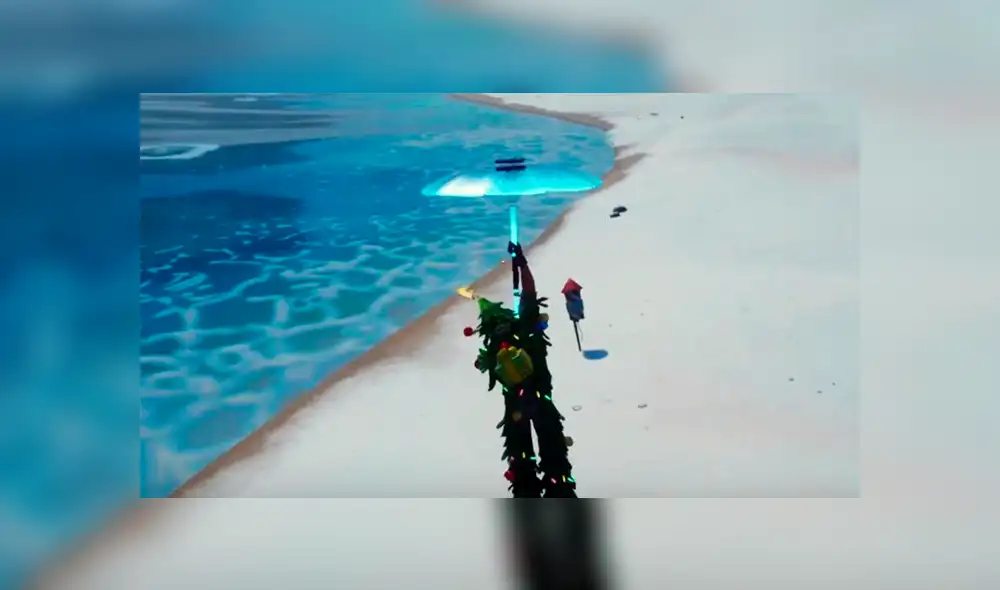 Fuegos artificiales congelados en Muelles Mugrientos.