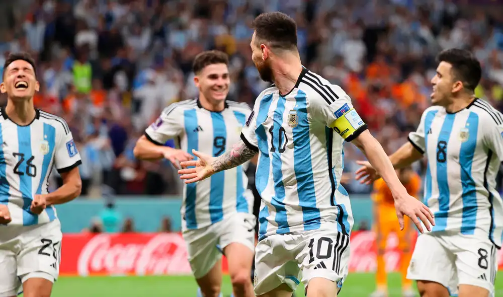 Argentina enfrentó a Países Bajos en el Estadio Lusail por los octavos de final del Mundial Qatar 2022. Foto: EFE