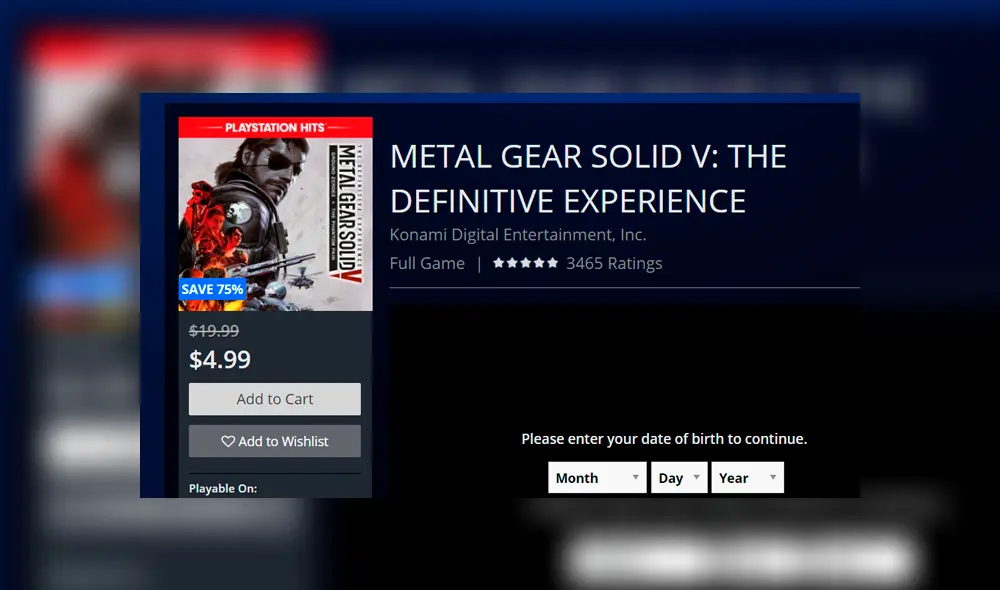 ¡Juegos triple A a tan solo 3 dólares! No te pierdas esta promoción por tiempo limitado. Imagen: PlayStation.