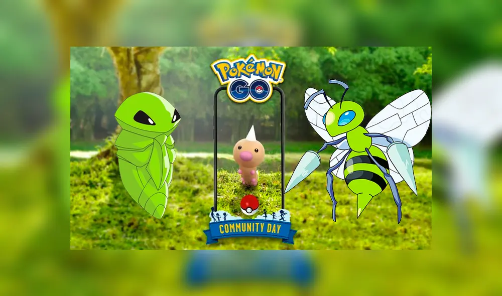 Durante el evento, toda la familia evolutiva de Weedle debuta en su variante shiny.