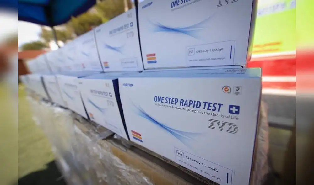 Pruebas rápidas se distribuyeron en toda la región.