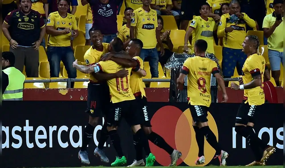 Barcelona derrotó a Progreso y ahora jugará contra Sporting Cristal. Foto: AFP. Barcelona derrotó a Progreso y ahora jugará contra Sporting Cristal. Foto: AFP.