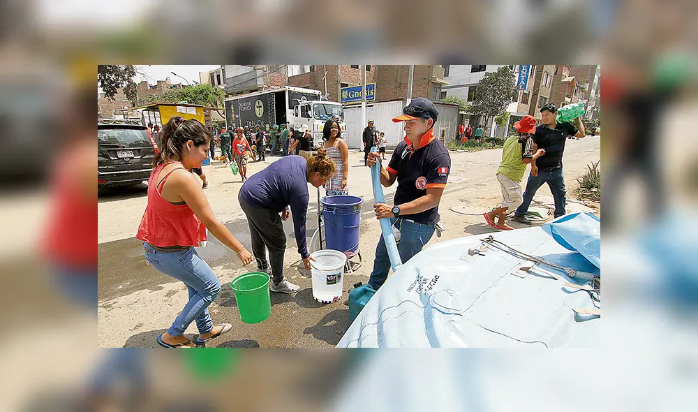 Suministro. Habrá 240 cisternas recorriendo Lima y Callao. Suministro. Habrá 240 cisternas recorriendo Lima y Callao.