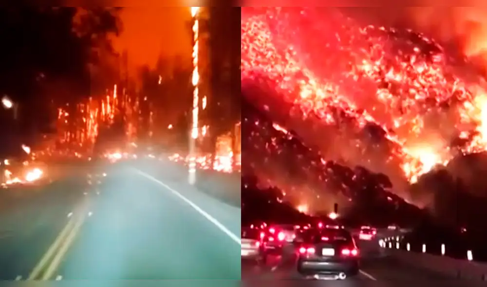 YouTube: Familia intenta escapar de apocalíptica “carretera del infierno” en EE.UU. [VIDEO] 