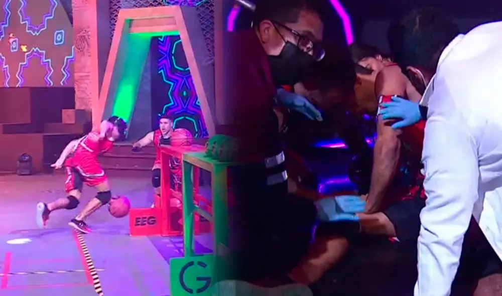 El peruano asustó a sus colegas con el incidente. Foto: captura/América TV El peruano asustó a sus colegas con el incidente. Foto: captura/América TV