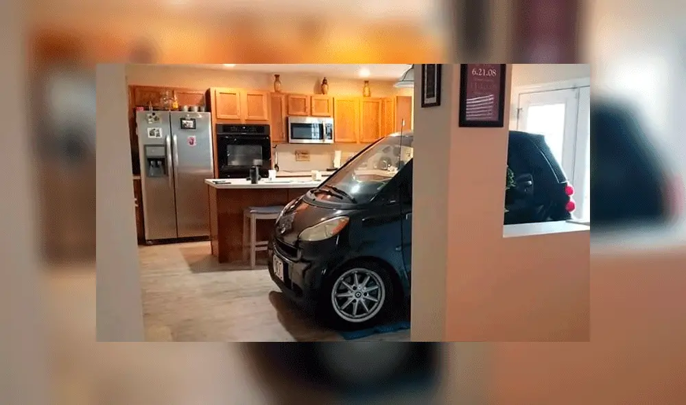 Jess Ica, esposa del dueño del auto, publicó las imágenes en su cuenta de Facebook. Foto: @jessjean84