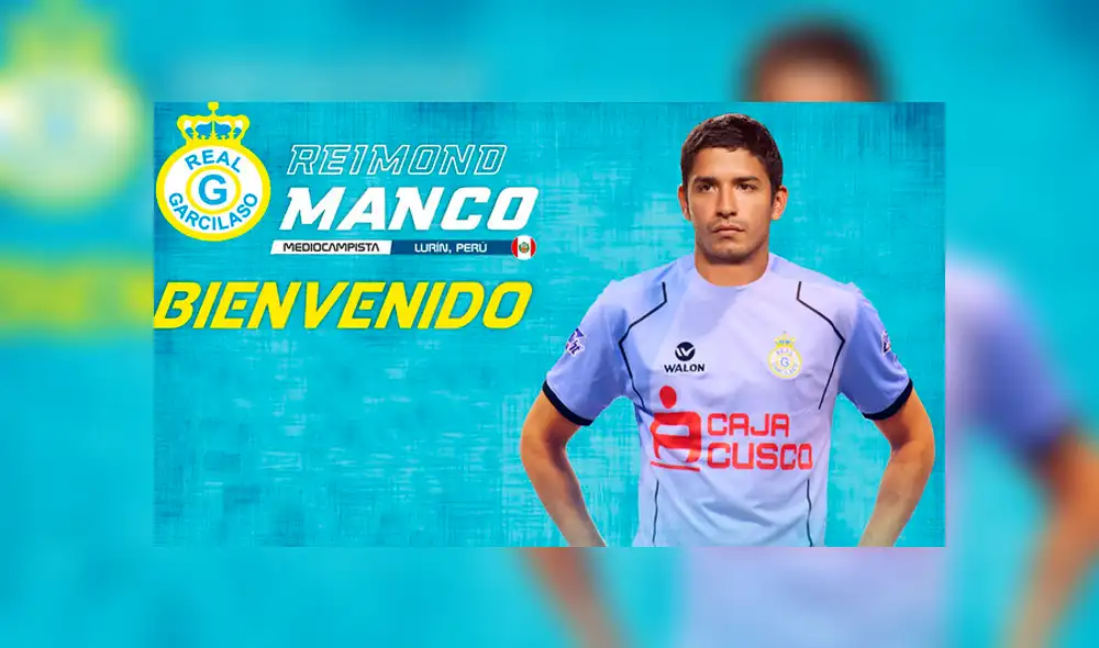 Reimond Manco es nuevo jugador del Real Garcilaso