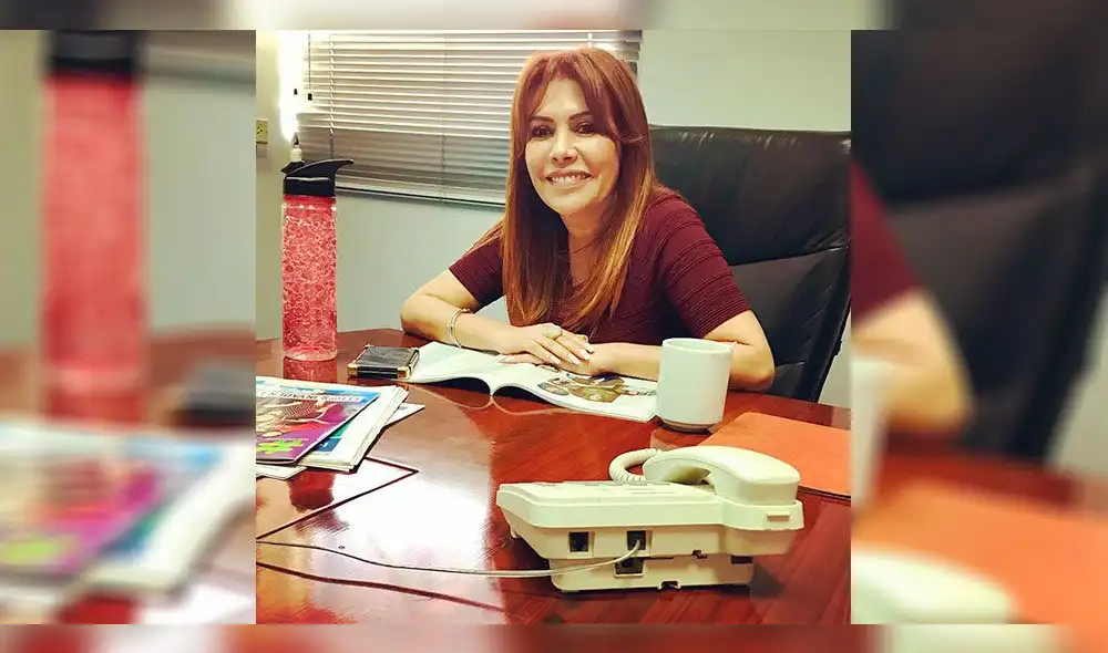 Magaly Medina respondió a detractores que la acusan de copiar logo de Adal Ramones [VIDEO] 