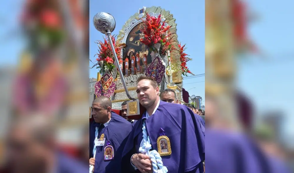 La Victoria: Hermandad del Señor de los Milagros nombra Hermano Mayor a George Forsyth