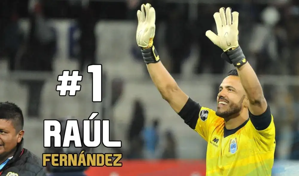 Raúl Fernandez aparece en primer lugar con 14 atajadas. Foto: Prensa Binacional Raúl Fernandez aparece en primer lugar con 14 atajadas. Foto: Prensa Binacional