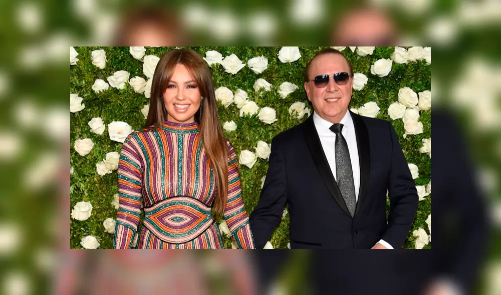 Thalía y Tommy Mottola acaban con los rumores de su separación con publicación