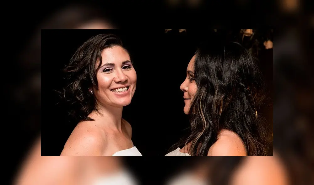 Dunia Araya y Alexandra Quiros son el primer matrimonio del mismo sexo de Centroamérica. Foto: AFP Dunia Araya y Alexandra Quiros son el primer matrimonio del mismo sexo de Centroamérica. Foto: AFP