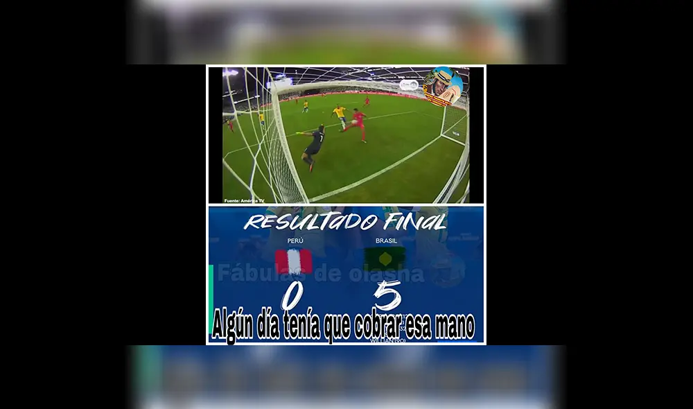 Perú vs Brasil: memes tras la derrota de la bicolor en la Copa América. | Foto: Facebook Perú vs Brasil: memes tras la derrota de la bicolor en la Copa América. | Foto: Facebook