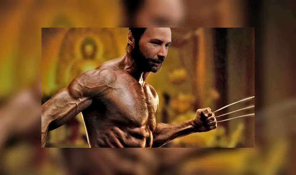 Marvel: Keanu Reeves es Wolverine en un sorprendente imagen