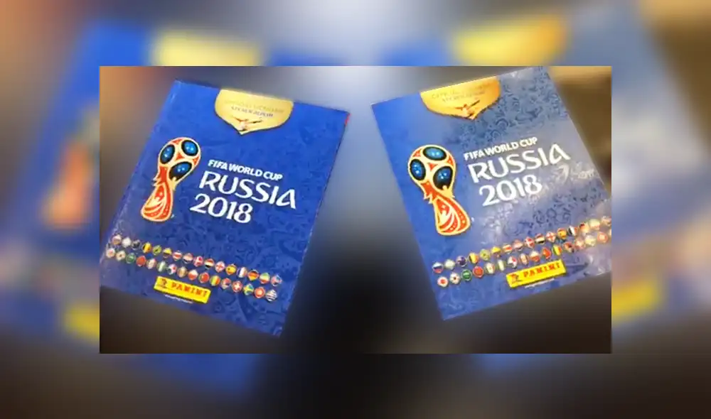 El nuevo álbum Panini del Mundial Rusia 2018 es oficial [VIDEO]