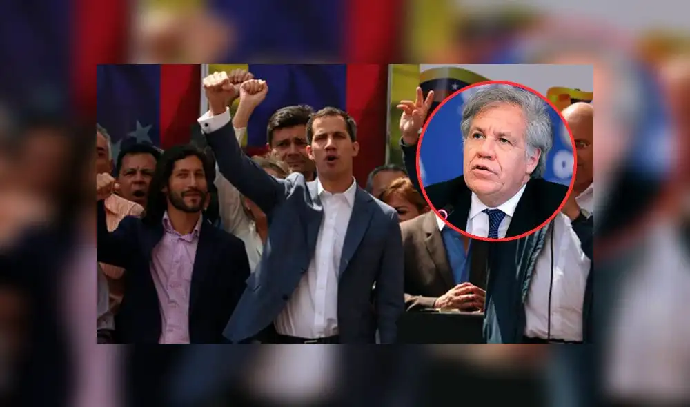 “Saludamos la asunción de Juan Guaidó como presidente interino de Venezuela”, respaldó secretario de la OEA