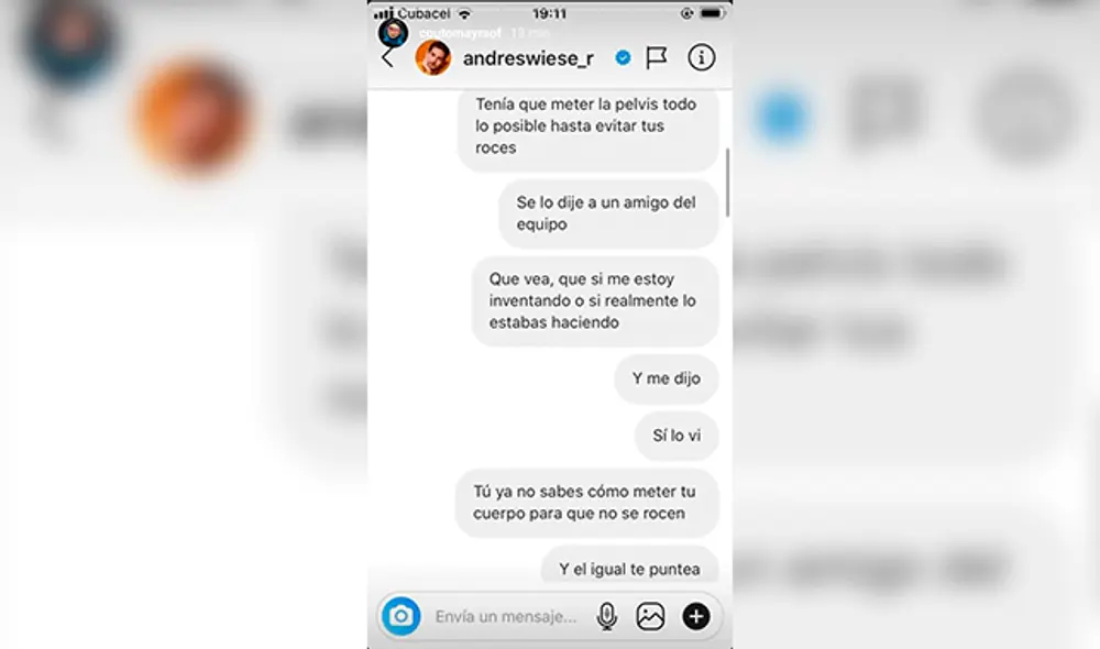 2. Captura: Instagram Mayra Couto