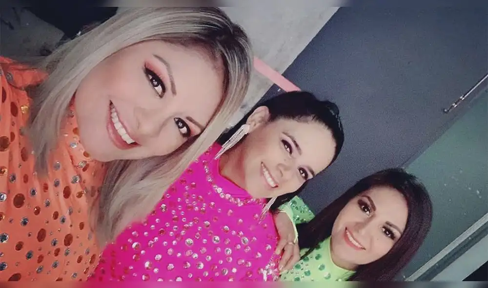 Giuliana Rengifo y sus compañeras. Foto: Instagram Giuliana Rengifo y sus compañeras. Foto: Instagram