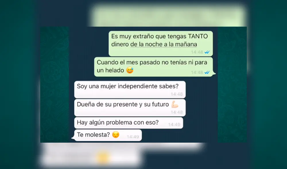 WhatsApp: chica envía sexy foto a su novio y detalle revela su más grande secreto [FOTOS]