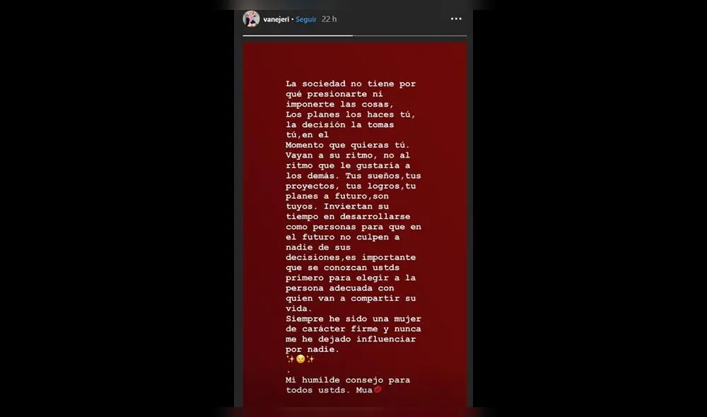 Vanessa Jerí reaparece con transformación tras anuncio de su embarazo