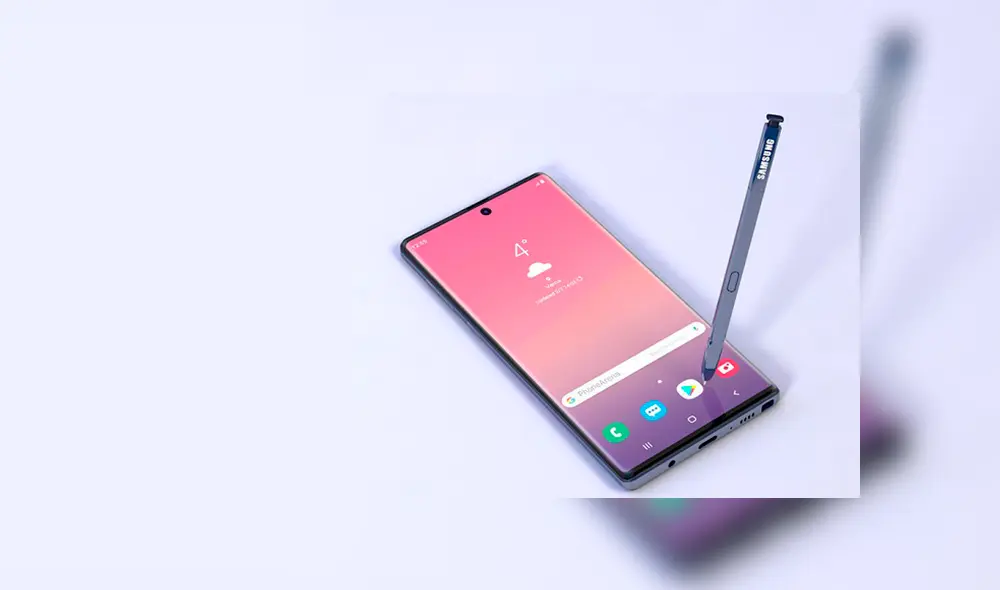El nuevo Galaxy Note 10 será presentado oficialmente en agosto.