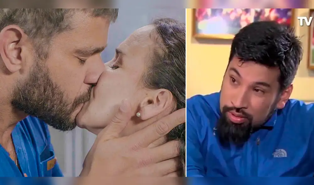 Aldo Miyashiro se incomodó al ver beso de Erika Villalobos y Yaco Eskenazi