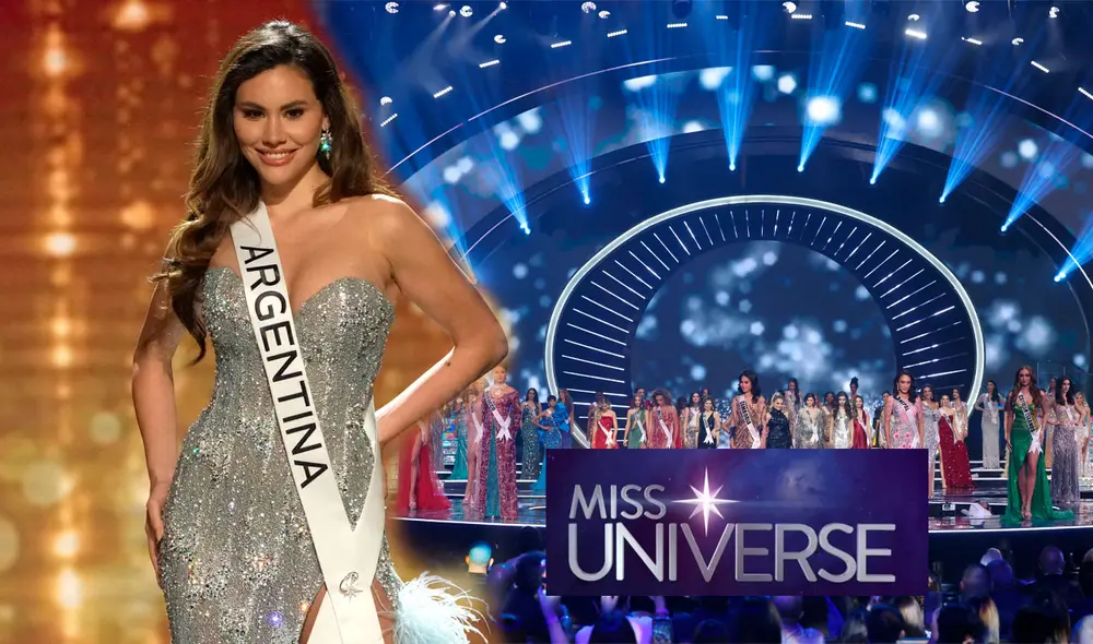 Bárbara Cabrera quiere convertirse en la segunda miss Universo argentina de la historia. Foto: composición LR / AFP / Miss Universe