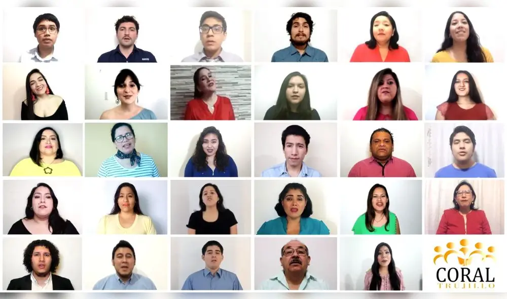 Trujilo: coreutas graban canción de forma virtual