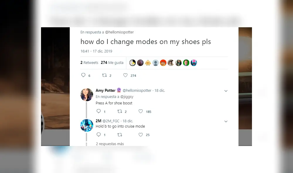 Reacciones en redes sociales.