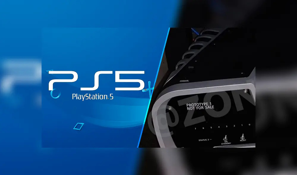 La primera foto de la PS5 con forma de 'V' se habría hecho pública.